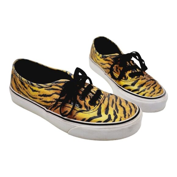 Vans Shoes - Vans Off The Wall Sneakers Womens 6.5  Skater Shoes Leopard Print TC6D